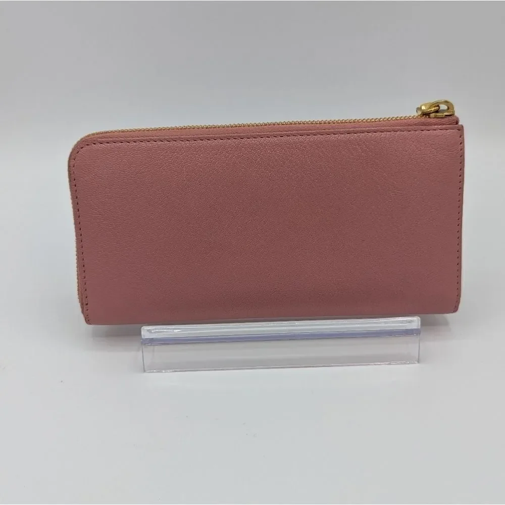 Miu Miu Pink Zip Wallet - Picture 9 of 15